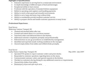 Sample Resume Objectives for Food Service Retail assistant Manager Resume for Food Service Restaurant …