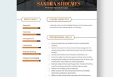 Sample Resume Objectives for Internal Position Internal Resume Templates – Design, Free, Download Template.net