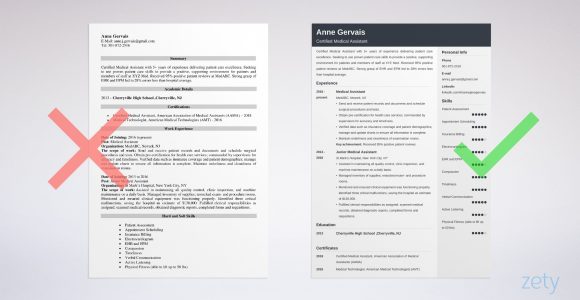Sample Resume Objectives for Medical Field Medical Resume Examples & Templates for Medical Field