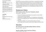 Sample Resume Objectives for Medical Field Medical Science Liaison Resume Example & Writing Guide Â· Resume.io