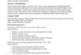 Sample Resume Objectives for Medical Receptionist Resume Objectives for Medical Receptionist, Receptionist Resume …