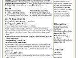 Sample Resume Objectives for Medical Transcriptionist Sandy Bickmore Resume – Medical Transcription, Medical Terminology …