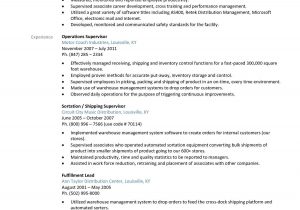 Sample Resume Objectives for Warehouse Position 20 Best Ideas Warehouse Supervisor Resume Check More at Http …