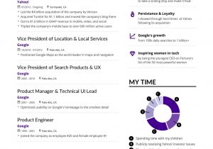 Sample Resume Of A Co Founder Marissa Mayer’s Yahoo Ceo Resume Example Enhancv