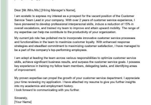 Sample Resume Of Customer Service Team Leader Customer Service Team Lead Cover Letter Examples – Qwikresume