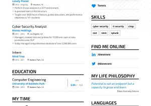 Sample Resume Of Cyber Security Analyst Cyber Security Analyst Resume Example and Guide for 2019 …
