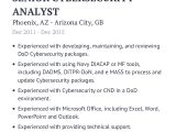 Sample Resume Of Cyber Security Analyst Cyber Security Analyst Resume Example with Content Sample Craftmycv
