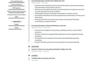 Sample Resume Of Finance Accounting Graduate Accounting and Finance Resume Examples & Writing Tips 2022 (free