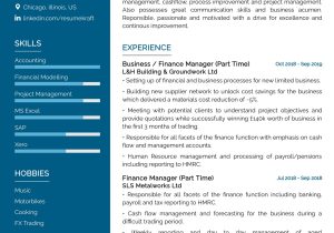 Sample Resume Of Finance Accounting Graduate Accounting Finance Resume Samples 2022 – Resumekraft
