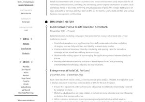 Sample Resume Of former Business Owner Small Business Owner Resumes  19 Examples Pdf 2022