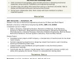 Sample Resume Of Fresher Mechanical Engineering Student Mechanical Engineer Resume: Entry-level Monster.com