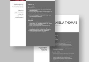 Sample Resume Of Health Technician Ekg Ekg Technician Resume Template – Word, Apple Pages Template.net