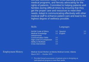 Sample Resume Of Hospital social Worker Medical social Worker Resume Examples & Writing Tips 2022 (free Guide)