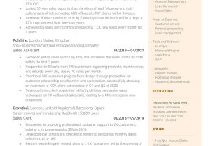 Sample Resume Of Inside Sales Representative Inside Sales Representative Resume Example for 2022 Resume Worded