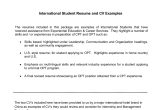 Sample Resume Of International Student Director International Student Resume and Cv Examples