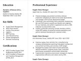 Sample Resume Of Logistics Operations Manager Supply Chain Manager Resume Examples In 2022 – Resumebuilder.com