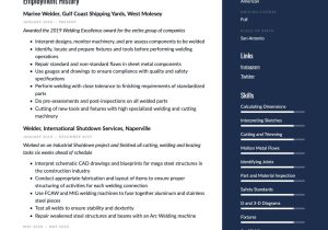 Sample Resume Of Machinist and Welder 18 Free Welder Resume Examples & Guide Pdf 2020