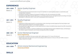 Sample Resume Of Marine Transportation Fresh Graduate 20 Engineering Resume Examples for Every Field: these Templates …