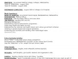 Sample Resume Of Mbbs Fresher Doctor Mbbs Doctor Resume Cv format Cv Sample Model Example