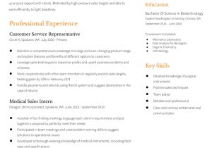 Sample Resume Of Medical Device assembly Medical Sales Resume Examples In 2022 – Resumebuilder.com