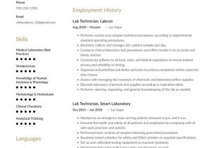 Sample Resume Of Medical Laboratory assistant Lab Technician Resume Examples & Writing Tips 2022 (free Guide)