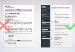 Sample Resume Of Night Security Guard Security Guard Resume & Examples Of Job Descriptions
