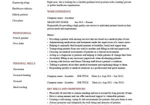 Sample Resume Registered Nurse for Masters Degree Graduate Nurse Resume Template, Cv Example, Nursing, No Experience …