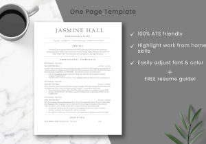 Sample Resume Returning to Work after 20 Years Return to Work (layoff) Resume Template Package
