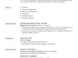Sample Resume Right Out Of High School Secondary School Teacher Resume Sample 2022 Writing Tips …