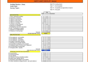 Sample Resume Safety Audit Report Template the Excellent Image Result for Warehouse Health and Safety Audit …