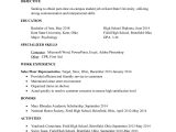 Sample Resume Samples for College Students 50 College Student Resume Templates (& format) á Templatelab