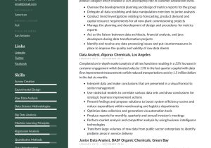Sample Resume Sas Clinical Analyst Freshers Data Analyst Resume & Writing Guide  19 Examples Word & Pdf