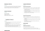Sample Resume School Based Physical therapist assistant Professional Physical therapy Aide Resume Sample – Resumepocket