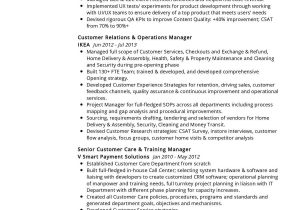 Sample Resume Senior Customer Care Executive Senior Customer Experience Resume Sample 2022 Writing Tips …
