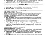 Sample Resume Skills for Administrative assistant Administrative assistant Resume Sample Monster.com