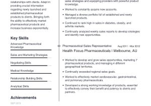 Sample Resume Skills for Pharmaceutical Sales Rep Amazing Pharmaceutical Sales Representative Resume Templates