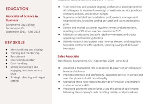 Sample Resume Skills for Sales Clerk Senior Sales associate Resume Examples In 2022 – Resumebuilder.com
