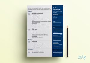 Sample Resume Skills On One Line 15 One Page Resume Templates to Fill-in & Download