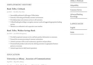 Sample Resume to Apply for Bank Jobs Bank Teller Resume Examples & Writing Tips 2021 (free Guide)