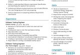 Sample Resume with Agile Testing Experience software Testing Resume Sample 2021 Writing Guide & Tips …