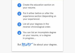 Sample Resume with associates Degree Listed How to List A Degree On A Resume [associate, Bachelor’s & Master’s]