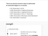 Sample Resume with Bachelors and Masters Degrees How to List A Degree On A Resume (associate, Bachelor’s, Ma)