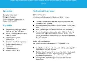 Sample Resume with Ciw Web Development associate software Engineer Resume Example In 2022 – Resumebuilder.com