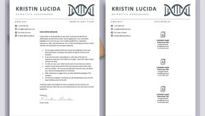 Sample Resume with Com Tia Credentials Science Resume Cv Template Data Scientist Resumes – Etsy.de