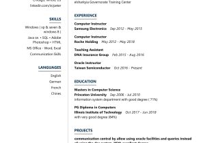 Sample Resume with Computer Skills Section Computer Teacher Resume Sample 2022 Writing Tips – Resumekraft