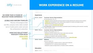 Sample Resume with Different Work Experience Work Experience On Resumeâhistory & Job Description Examples