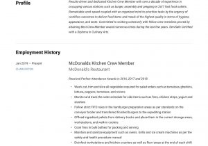 Sample Resume with Fast Food Experience Fast Food Crew Member Resume Example October 2021 Sample Resume with Fast Food Experience Fast Food Crew Member Resume Example October 2021