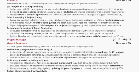 Sample Resume with Jira and Agile Experience Jira Resume: 2022 Guide with 20lancarrezekiq Samples and Examples