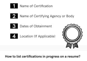 Sample Resume with Microsoft Certification Logo Licenses & Certifications On A Resume (sample & Easy Tips)