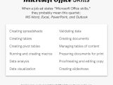 Sample Resume with Microsoft Office Experience How to List Microsoft Office Skills On A Resume In 2022